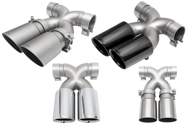 Porsche 718 Boxster / Cayman SOUL Bolt-On X-Pipe With Tips