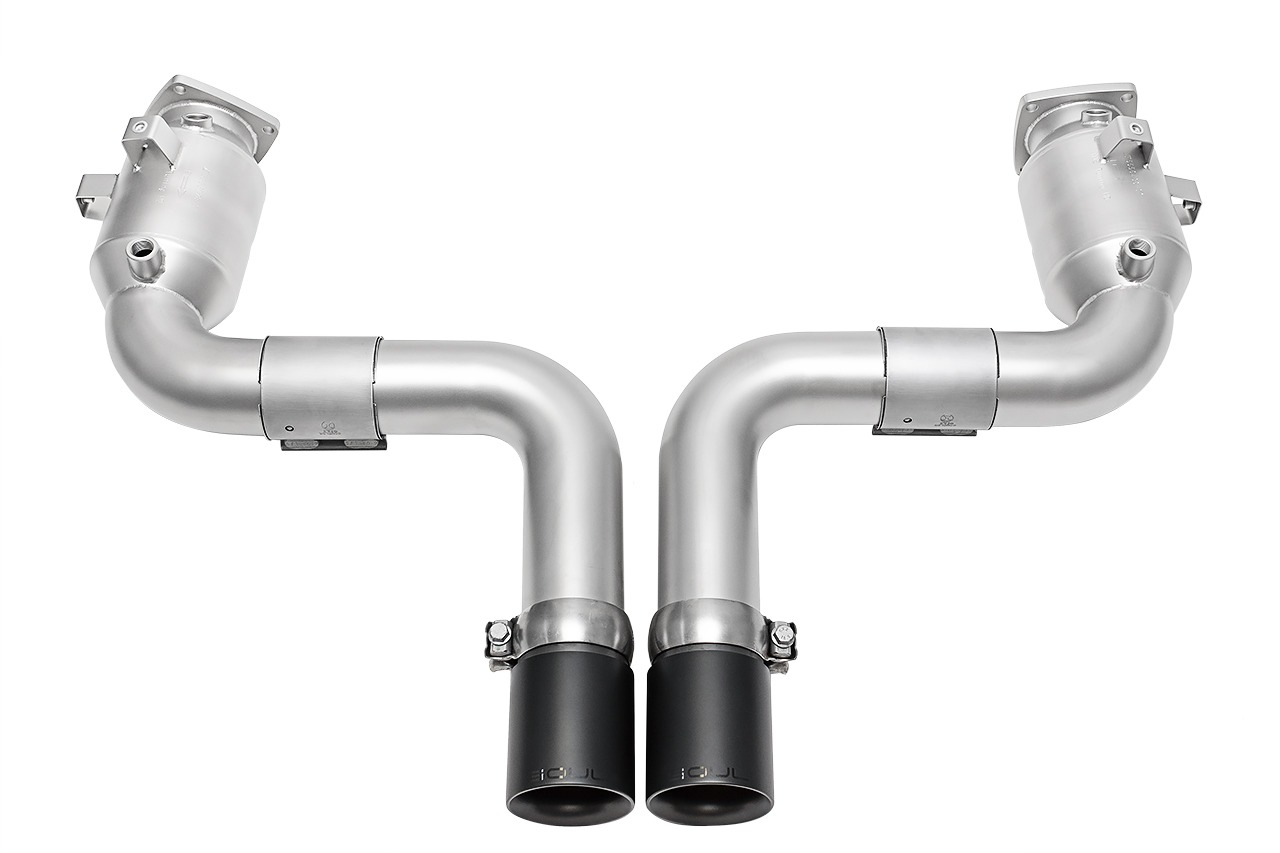 Porsche 991.2 Carrera (with PSE) SOUL Trackback Turbo Back Exhaust