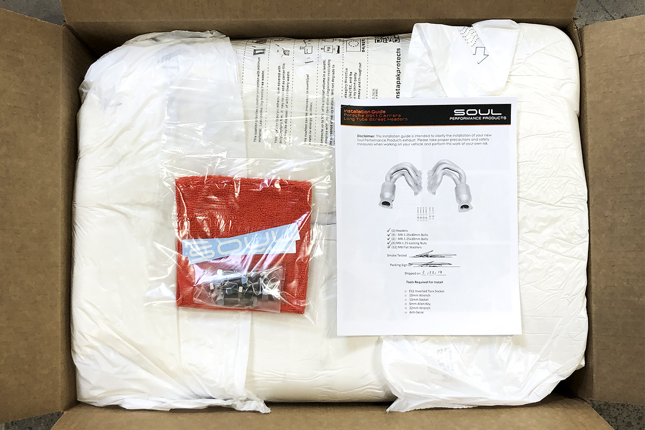 Porsche 991.1 Carrera SOUL Long Tube Street Headers - Image 11