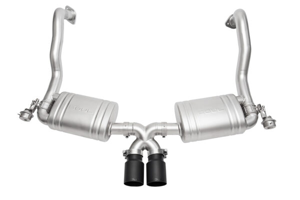 Porsche 981 GT4 / Boxster Spyder / Clubsport SOUL Valved Exhaust System - Image 2