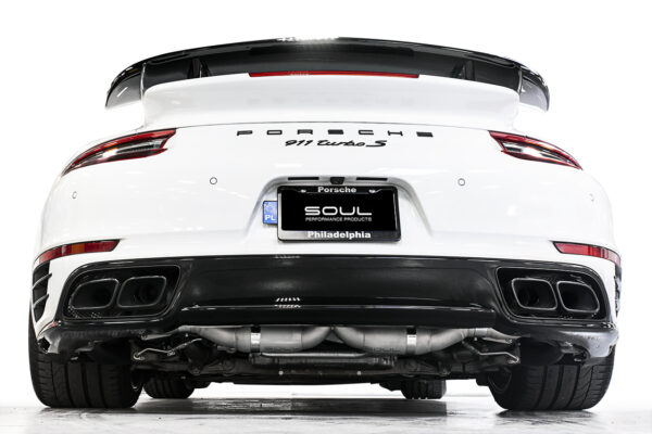 Porsche 991 Turbo SOUL Competition X-Pipe Exhaust System - Image 12