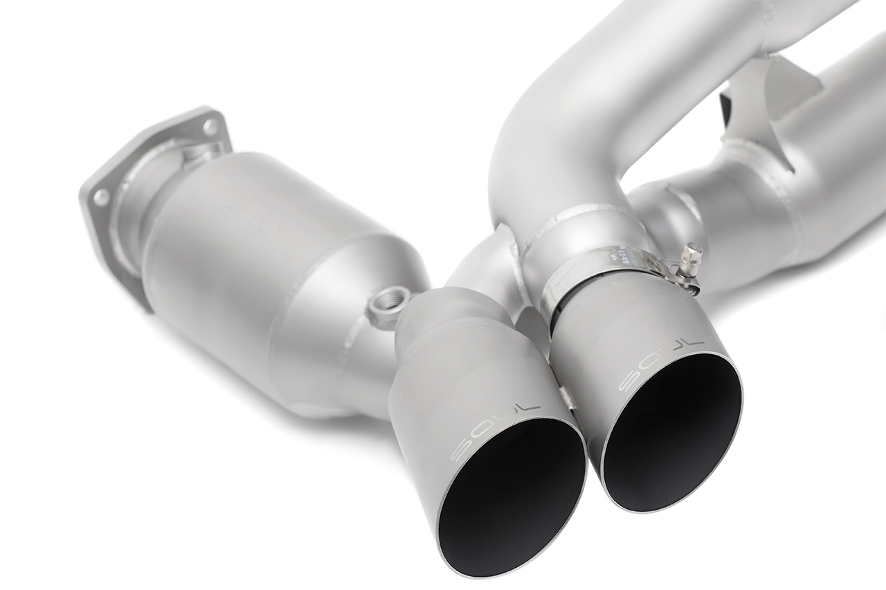 Porsche 991 Turbo SOUL Sport X-Pipe Exhaust System - Image 4