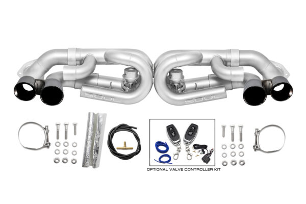 Porsche 991.1 Base with PSE / S / GTS Carrera SOUL Valved Performance Exhaust System - Image 2