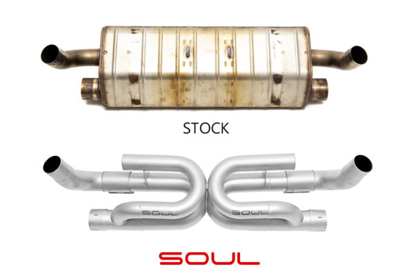 Porsche 991.2 Carrera Base / S (without PSE) SOUL Performance Exhaust Systems - Image 4