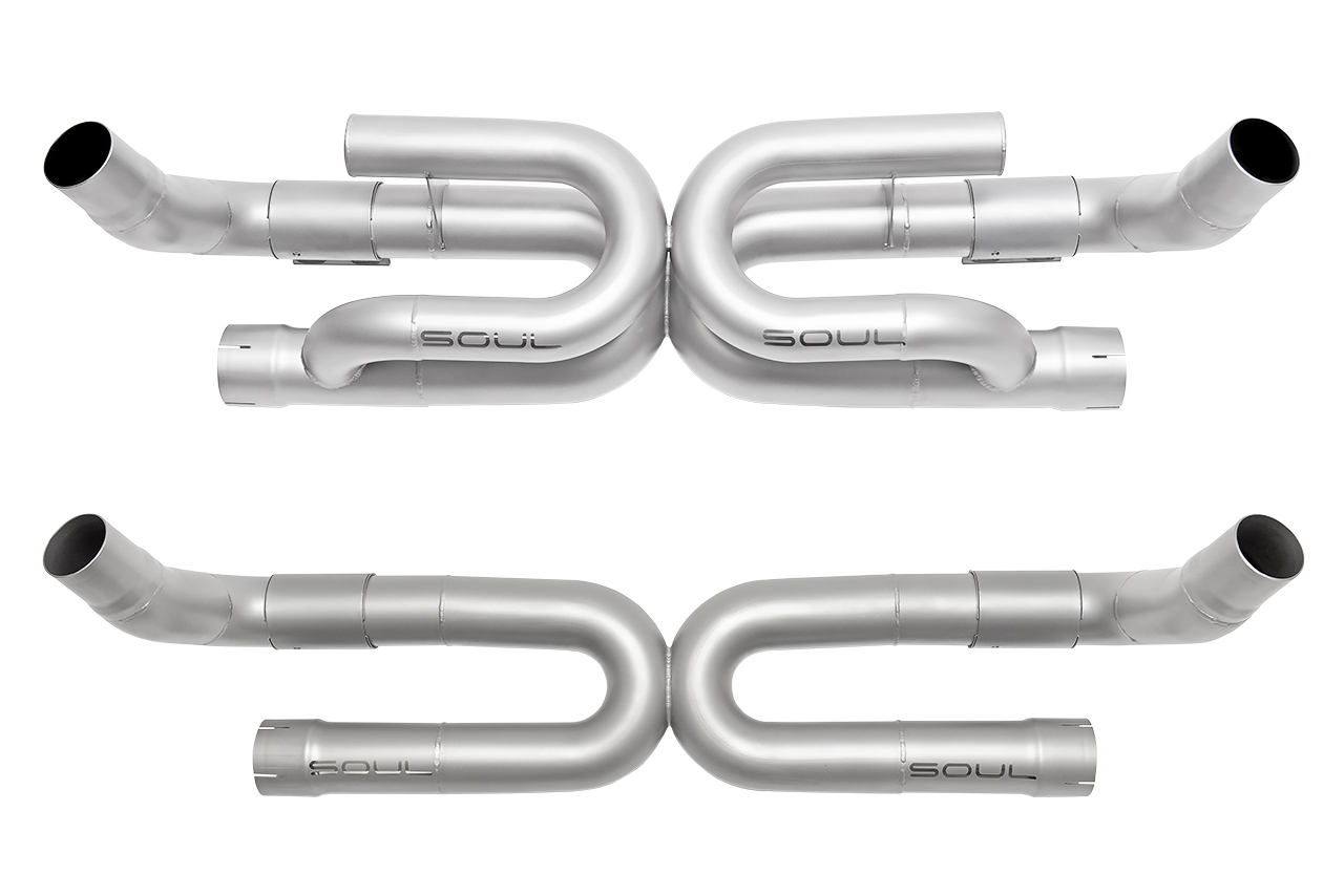 Porsche 991.2 Carrera Base / S (without PSE) SOUL Performance Exhaust Systems