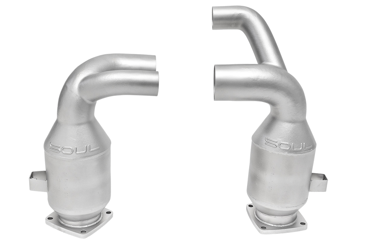 Porsche 991.2 Carrera (with PSE) SOUL Sport Catalytic Converters - Image 2