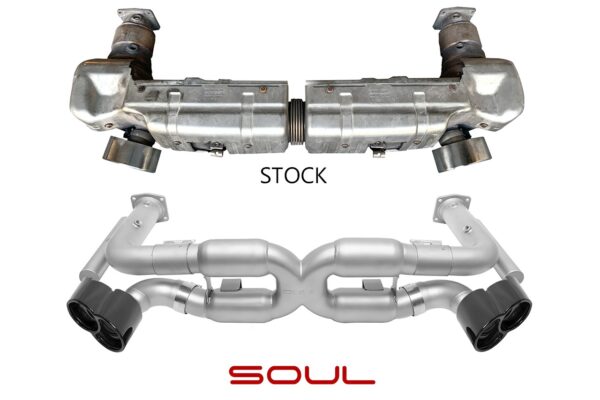 Porsche 996 Turbo Competition X-Pipe Exhaust System - Image 4