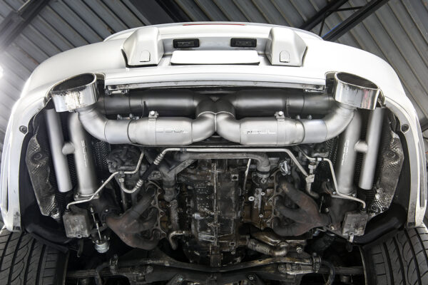 Porsche 996 Turbo Competition X-Pipe Exhaust System - Image 8