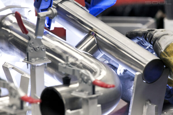 Porsche 997.1 Turbo Competition X-Pipe Exhaust System - Image 7
