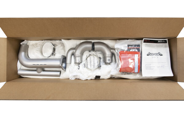 Porsche 997.1 Turbo Competition X-Pipe Exhaust System - Image 20