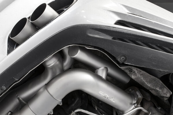 Porsche 997.1 Turbo Competition X-Pipe Exhaust System - Image 9