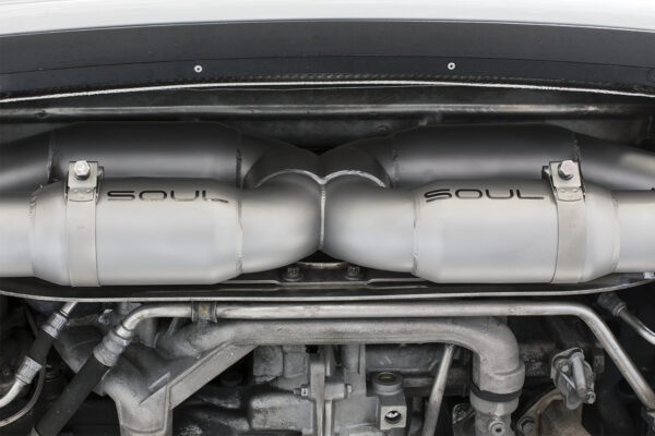 Porsche 997.1 Turbo Competition X-Pipe Exhaust System - Image 8