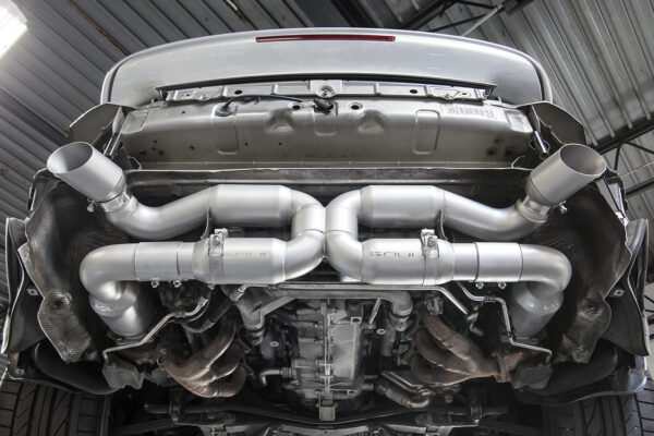 Porsche 997.1 Turbo Sport X-Pipe Exhaust System - Image 7