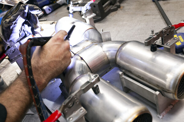 Porsche 997.2 Turbo Competition SOUL X-Pipe Exhaust System - Image 7