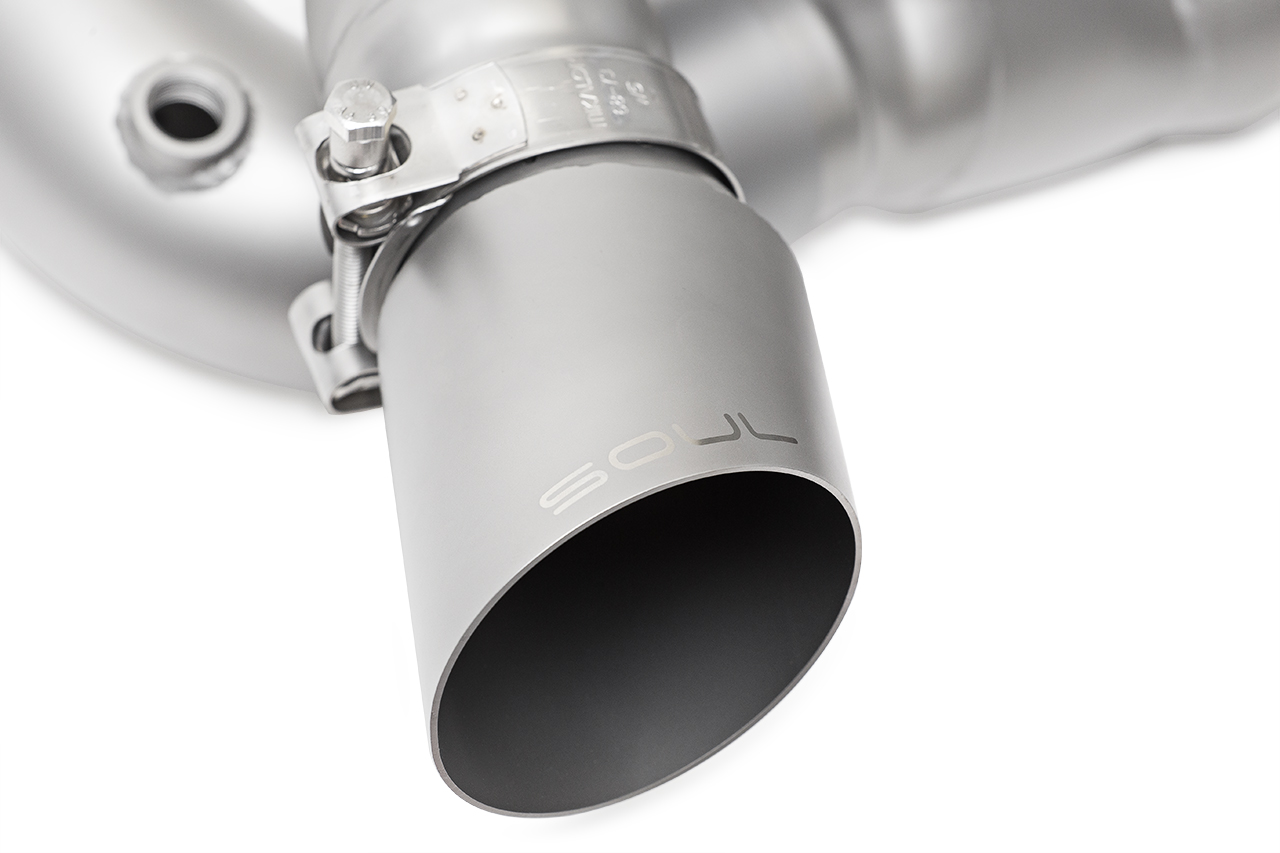 Porsche 997.2 Turbo Competition SOUL X-Pipe Exhaust System - Image 3