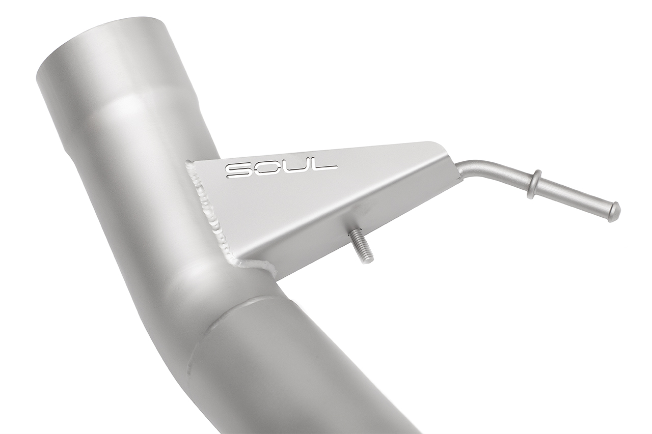 BMW F10 M5 SOUL Resonated Muffler Bypass Exhaust - Image 7