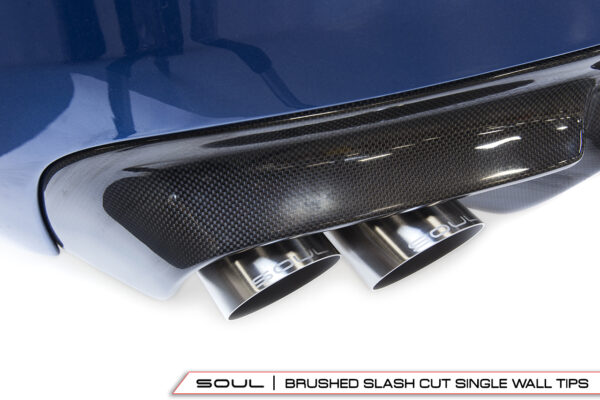 BMW F10 M5 SOUL Resonated Muffler Bypass Exhaust - Image 12
