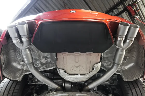 BMW F10 M5 SOUL Resonated Muffler Bypass Exhaust - Image 11