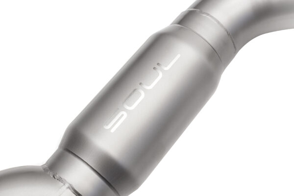 BMW F10 M5 SOUL Resonated Muffler Bypass Exhaust - Image 8
