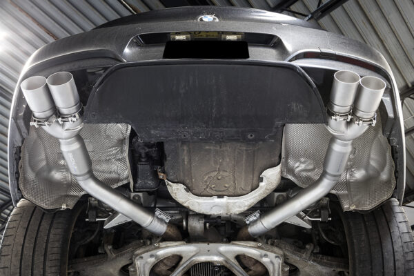 BMW F06 / F12 / F13 M6 SOUL Resonated Muffler Bypass Exhaust - Image 12
