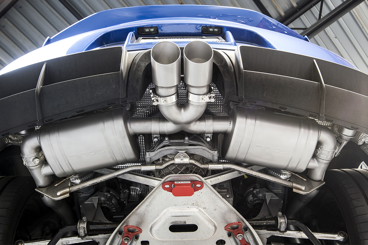 Porsche 981 GT4 / Boxster Spyder / Clubsport SOUL Valved Exhaust System - Image 7