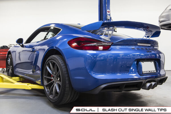 Porsche 981 GT4 / Boxster Spyder / Clubsport SOUL Performance Exhaust System - Image 14