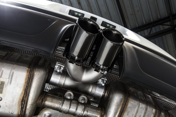 Porsche 718 Boxster / Cayman SOUL Bolt-On X-Pipe With Tips - Image 12