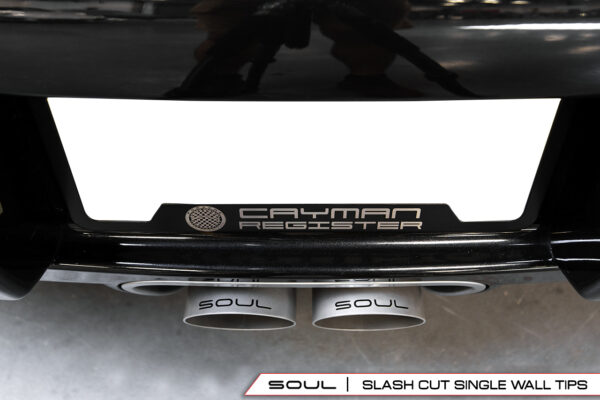 Porsche 718 Boxster / Cayman SOUL Bolt-On X-Pipe With Tips - Image 20