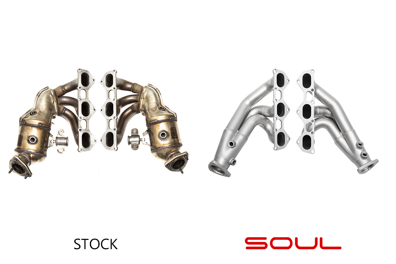 Porsche 718 GT4 / Spyder / GTS 4.0L SOUL Competition Headers - Image 9