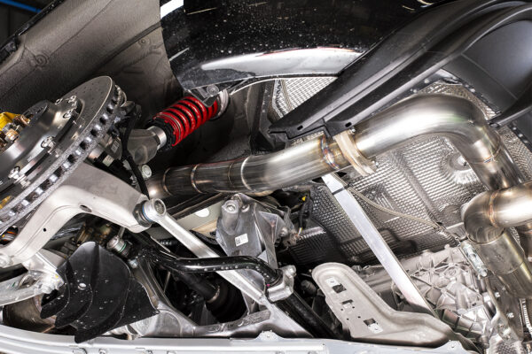 Porsche 718 GT4 Clubsport SOUL Race Exhaust System - Image 13
