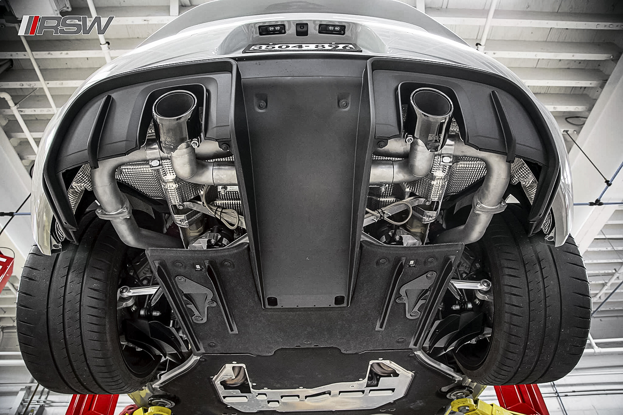 Porsche 718 GT4 Clubsport SOUL Race Exhaust System - Image 14