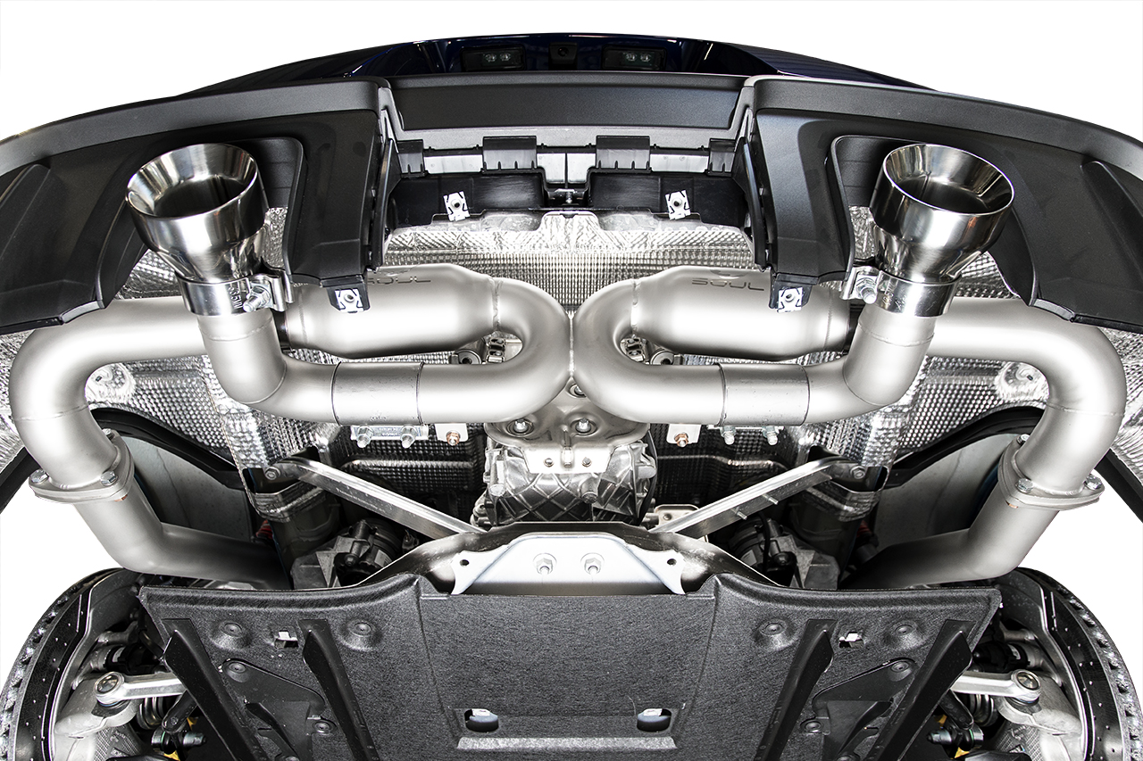 Porsche 718 GT4 Clubsport SOUL Race Exhaust System - Image 12