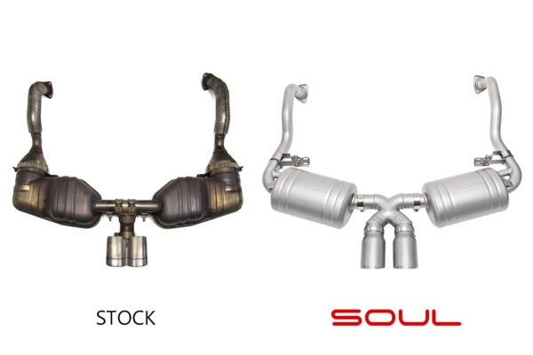 Porsche 987.1 Boxster / Cayman SOUL Performance Exhaust System - Image 8