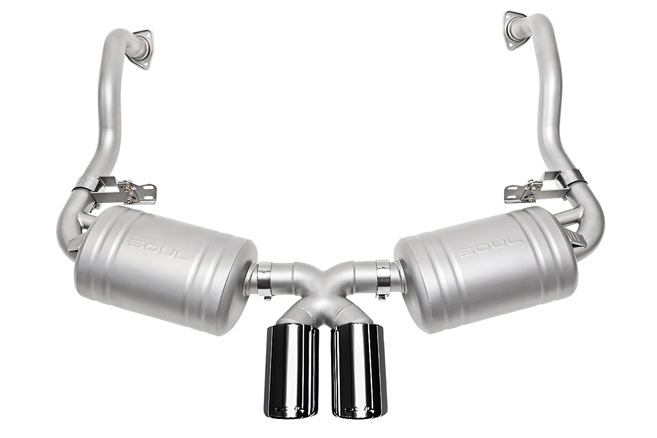 Porsche 987.1 Boxster / Cayman SOUL Performance Exhaust System - Image 4