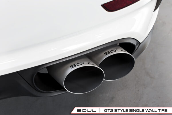 Porsche 991 Turbo SOUL Competition X-Pipe Exhaust System - Image 11