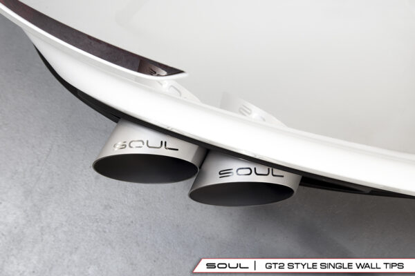 Porsche 991 Turbo SOUL Bolt On Exhaust Tips - Image 10