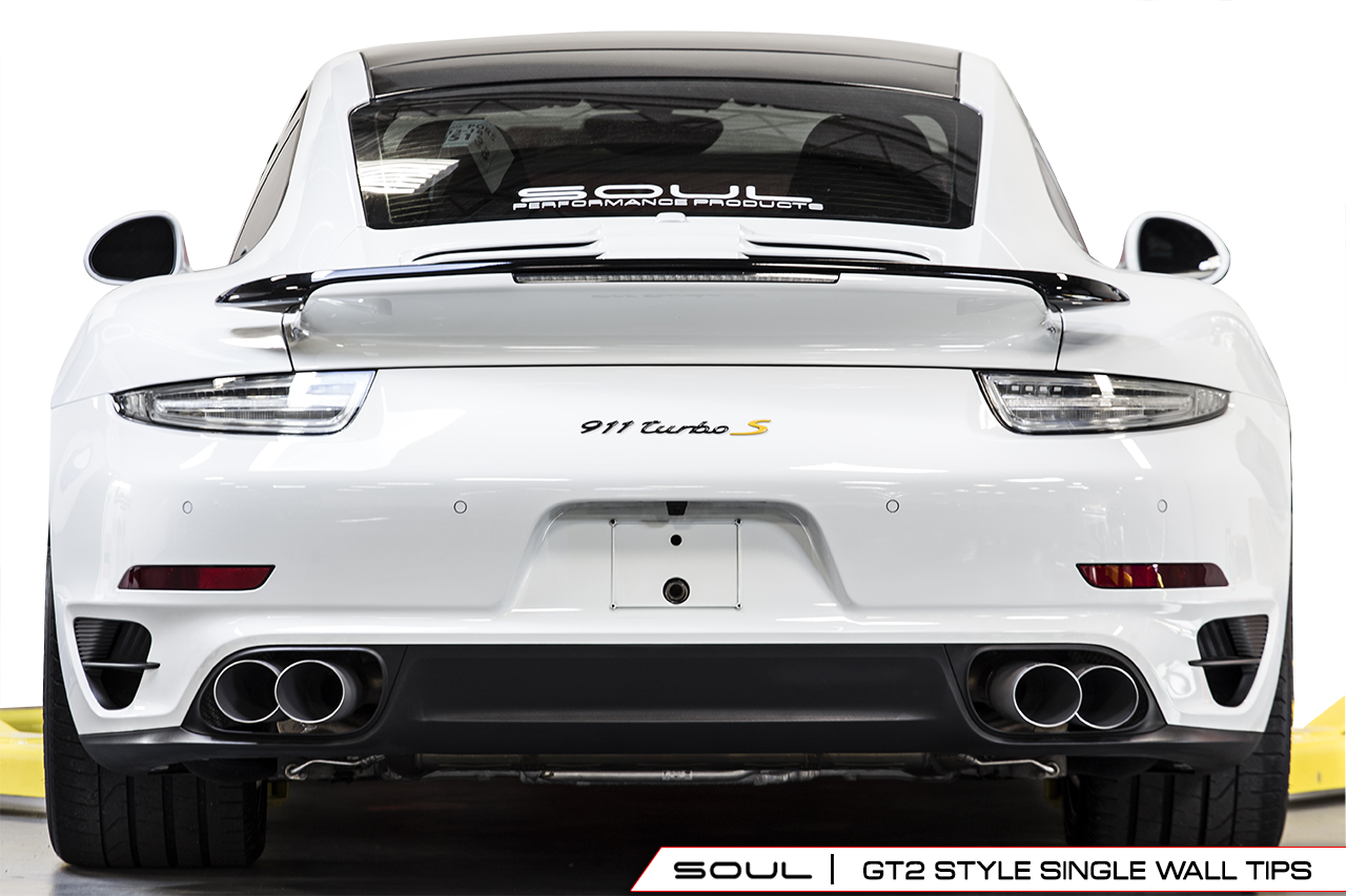 Porsche 991 Turbo SOUL Sport X-Pipe Exhaust System - Image 8