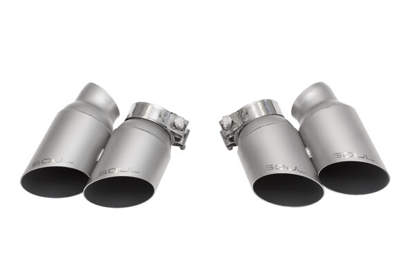 Porsche 991 Turbo SOUL Bolt On Exhaust Tips - Image 2