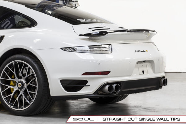 Porsche 991 Turbo SOUL Competition X-Pipe Exhaust System - Image 9