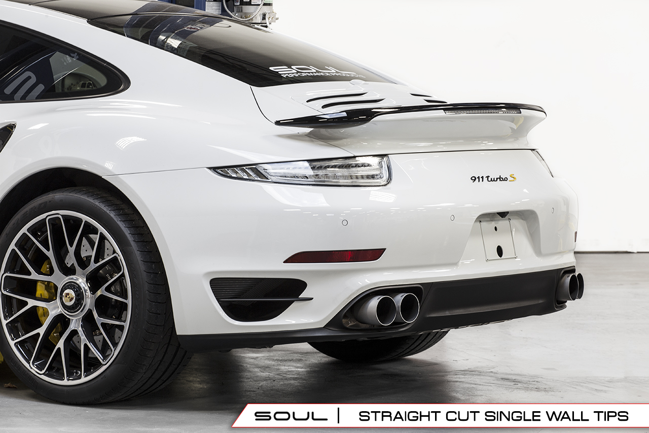 Porsche 991 Turbo SOUL Competition X-Pipe Exhaust System - Image 9