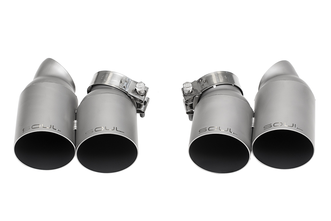 Porsche 991 Turbo SOUL Sport X-Pipe Exhaust System - Image 13