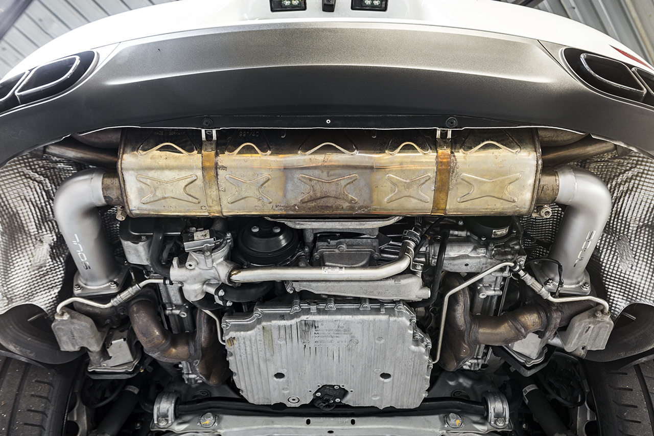 Porsche 991 Turbo SOUL Cat Bypass Pipes - Image 6