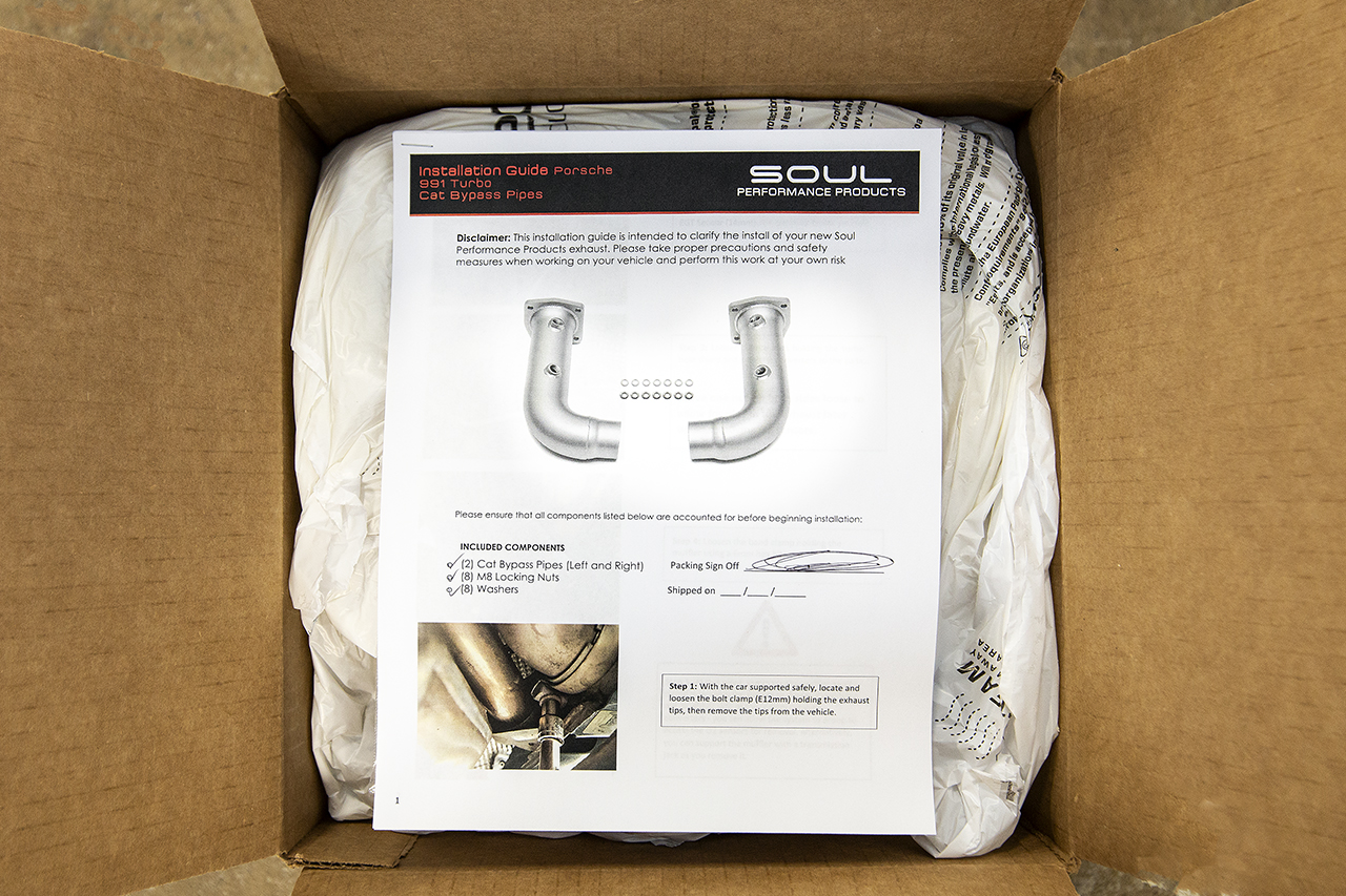 Porsche 991 Turbo SOUL Cat Bypass Pipes - Image 7