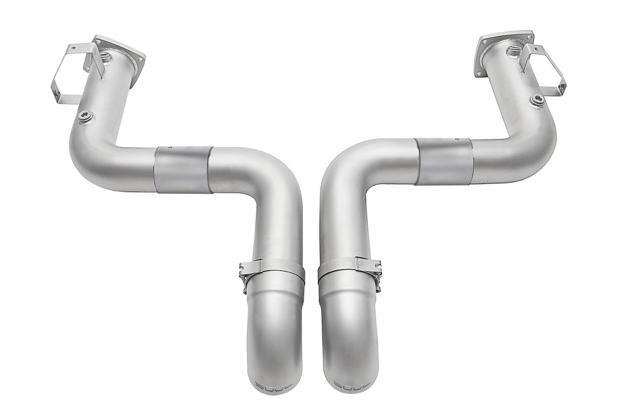 Porsche 991.2 Carrera (with PSE) SOUL Trackback Turbo Back Exhaust - Image 3