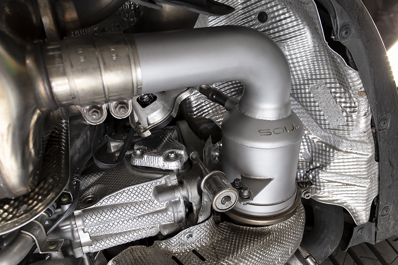 Porsche 992.1 Carrera SOUL Cat Bypass Pipes - Image 5