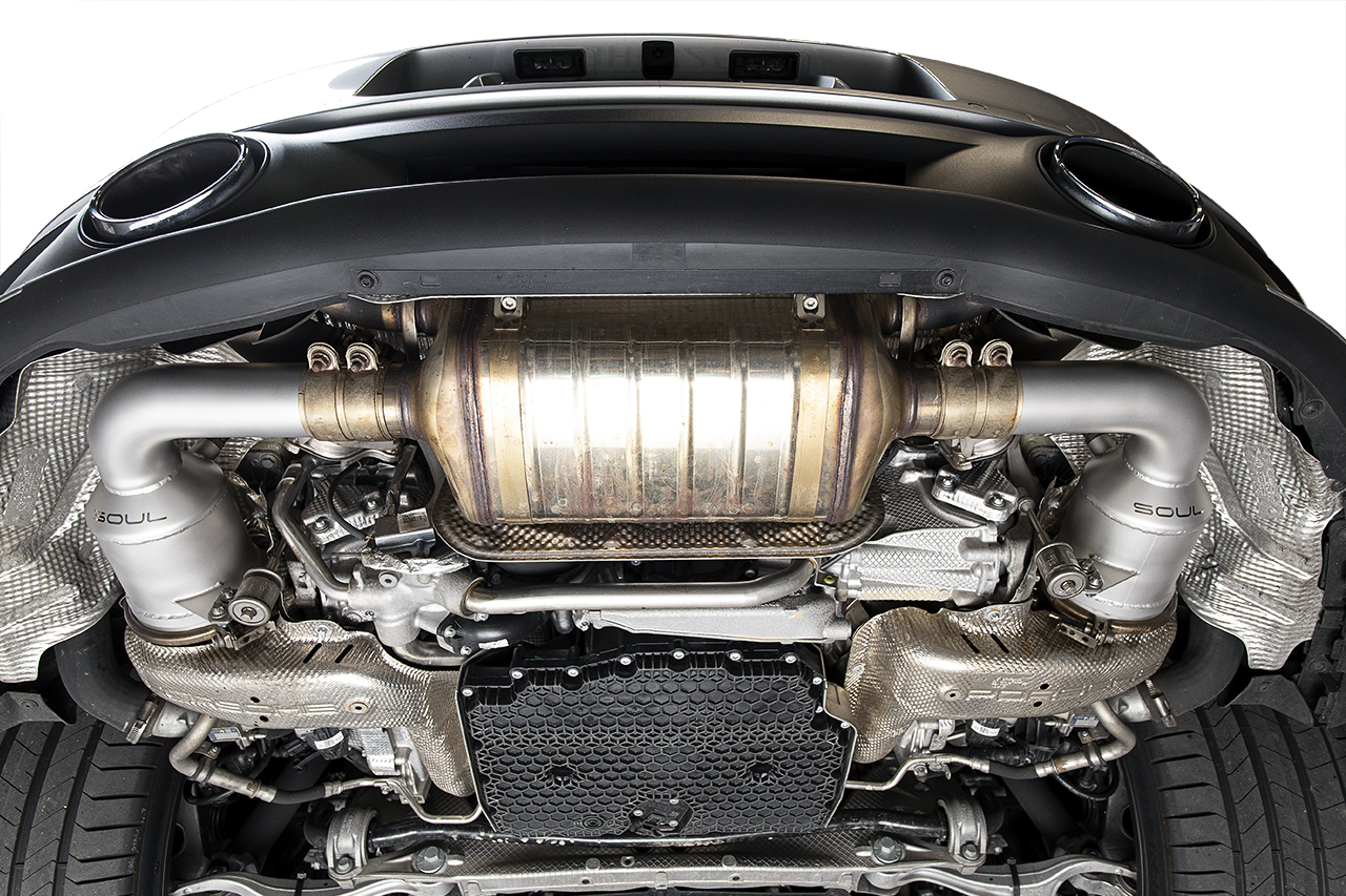 Porsche 992.1 Carrera SOUL Sport Catalytic Converters - Image 8