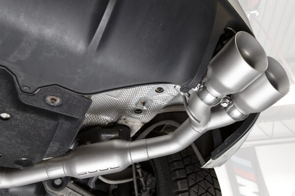 Porsche Macan 2.0T SOUL Resonated Muffler Bypass Exhaust - Image 9