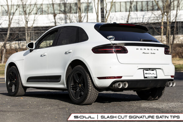 Porsche Macan 2.0T SOUL Resonated Muffler Bypass Exhaust - Image 11