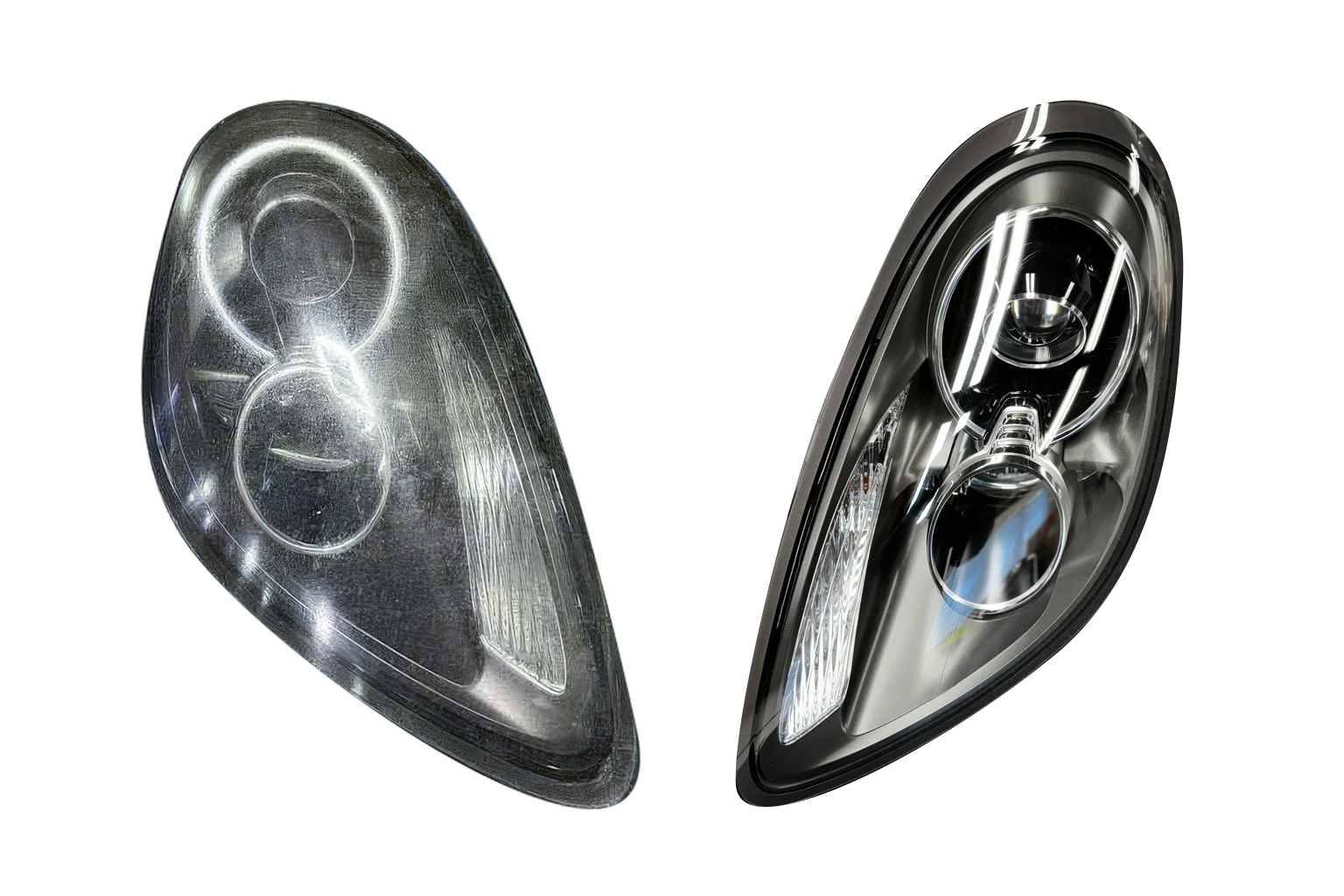 Porsche 981 Boxster/Cayman Lightwerkz Headlight Lens Replacement Service