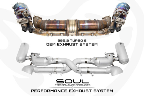Porsche 992.2 Turbo S SOUL Performance Exhaust System - Image 5